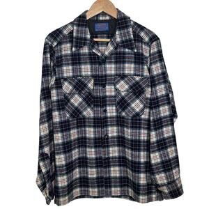 Vtg Pendleton The Original Board Shirt 100% Pure Wool Macrae Tartan Medium Shirt